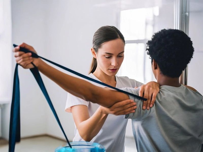 Rehabilitación de hombro en Fisant Galapagar